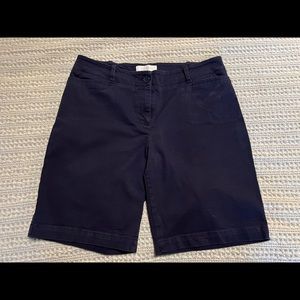 Talbots Women’s Navy 10P Shorts